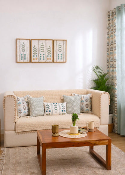 Verdelle Trellis Sofa Cover Set