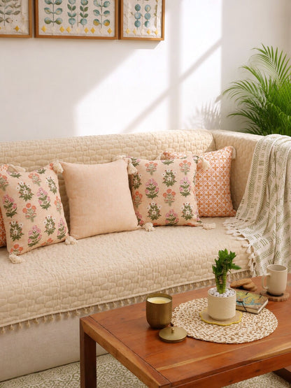 Roselle Blossom Sofa Cover Set
