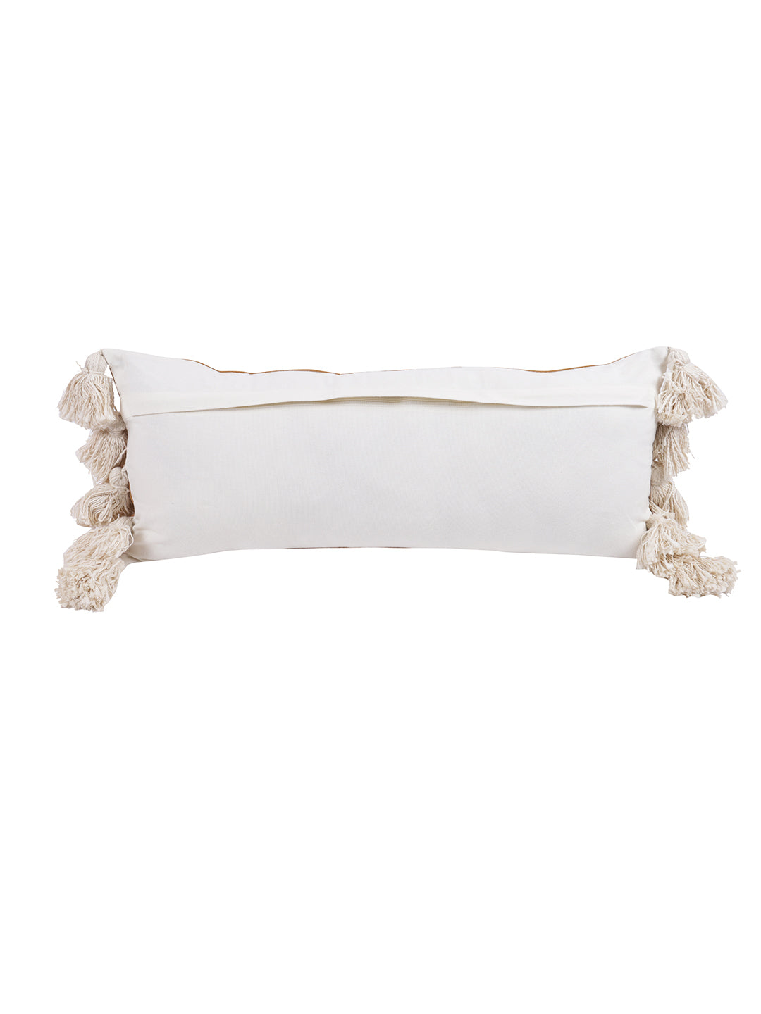 Eyda Embroidered Cotton Cushion Covers Set of 2-12x28 Inch