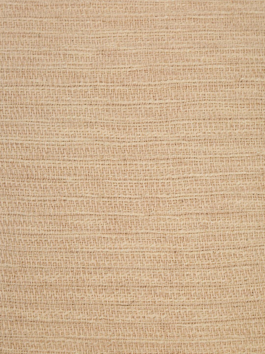 Beige Color Cotton Woven Cushion Cover Set of 2 (18x18 Inch)
