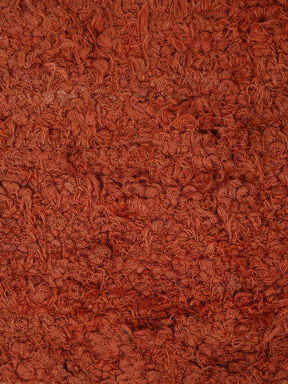 Red Color Hand Woven Cotton Cushion Cover Set of 2 (20x20 Inch)