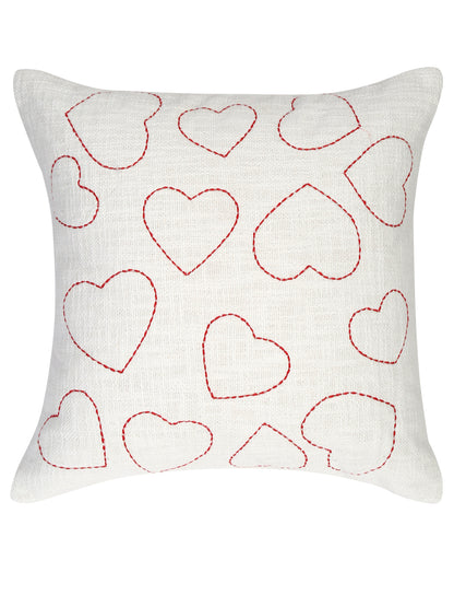 Eyda Cotton Embroidered Cushion Cover Set of 2