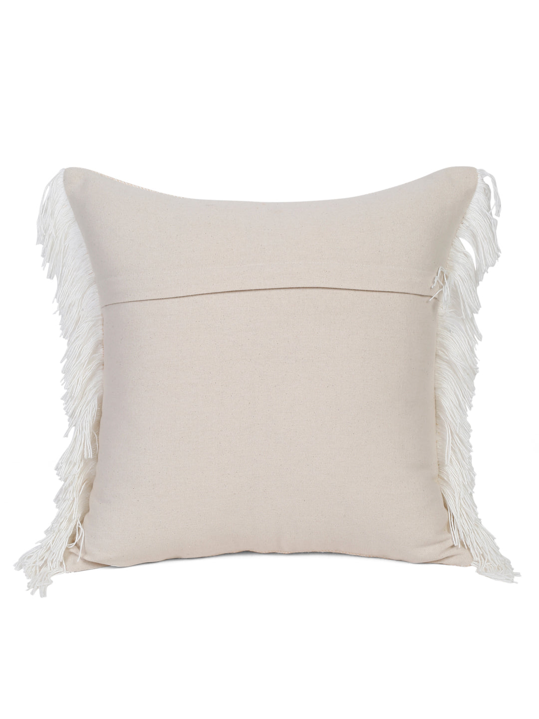 Eyda 100% Cotton Woven Sofa Cushion Covers Set of 2 18x18 inch