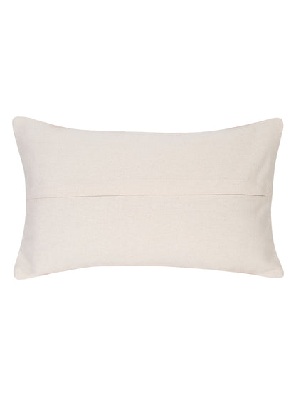 Eyda Embroidered Cotton Cushion Covers Set of 2-12x20 inch