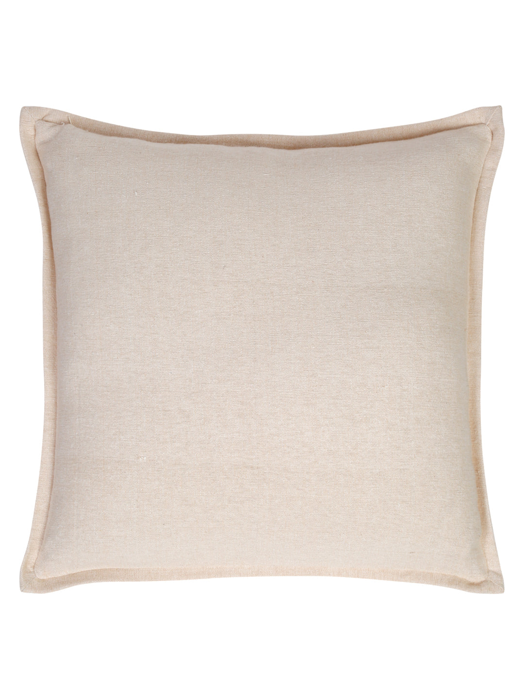 Eyda 100% Cotton Woven Sofa Cushion Covers Set of 2- 24x24 inch