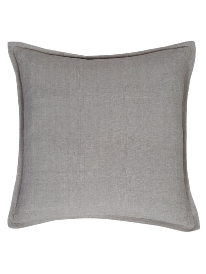 Eyda 100% Cotton Woven Sofa Cushion Covers Set of 2- 24x24 inch