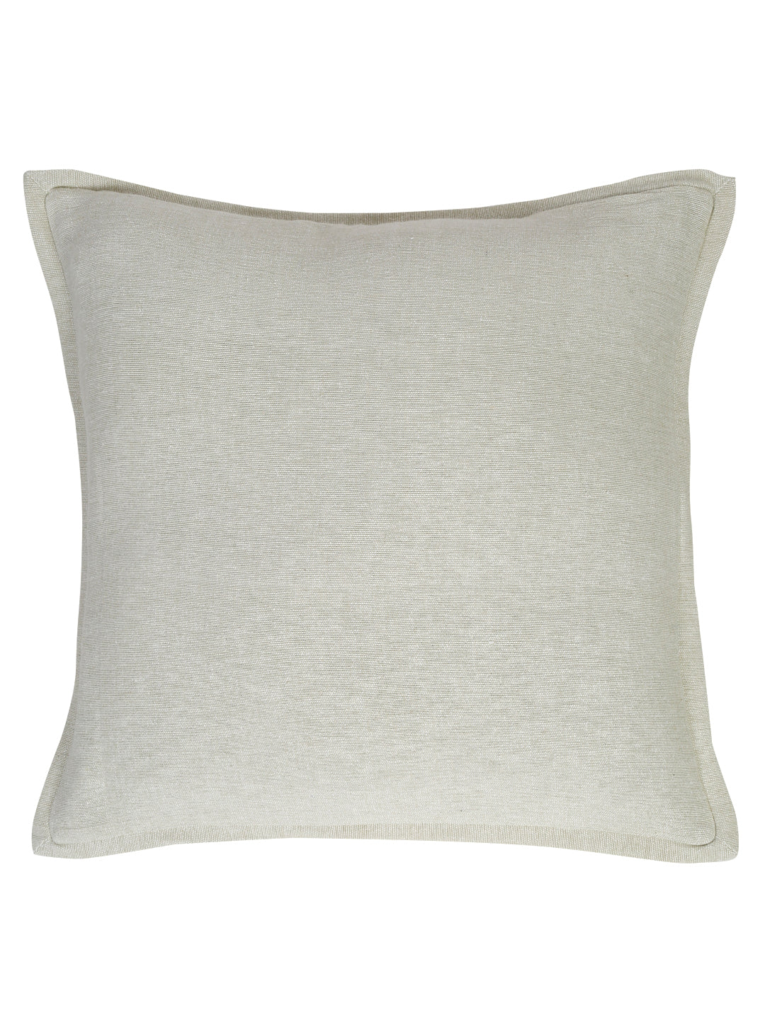 Eyda 100% Cotton Woven Sofa Cushion Covers Set of 2- 24x24 inch