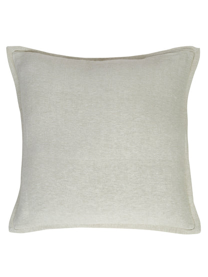 Eyda 100% Cotton Woven Sofa Cushion Covers Set of 2- 24x24 inch
