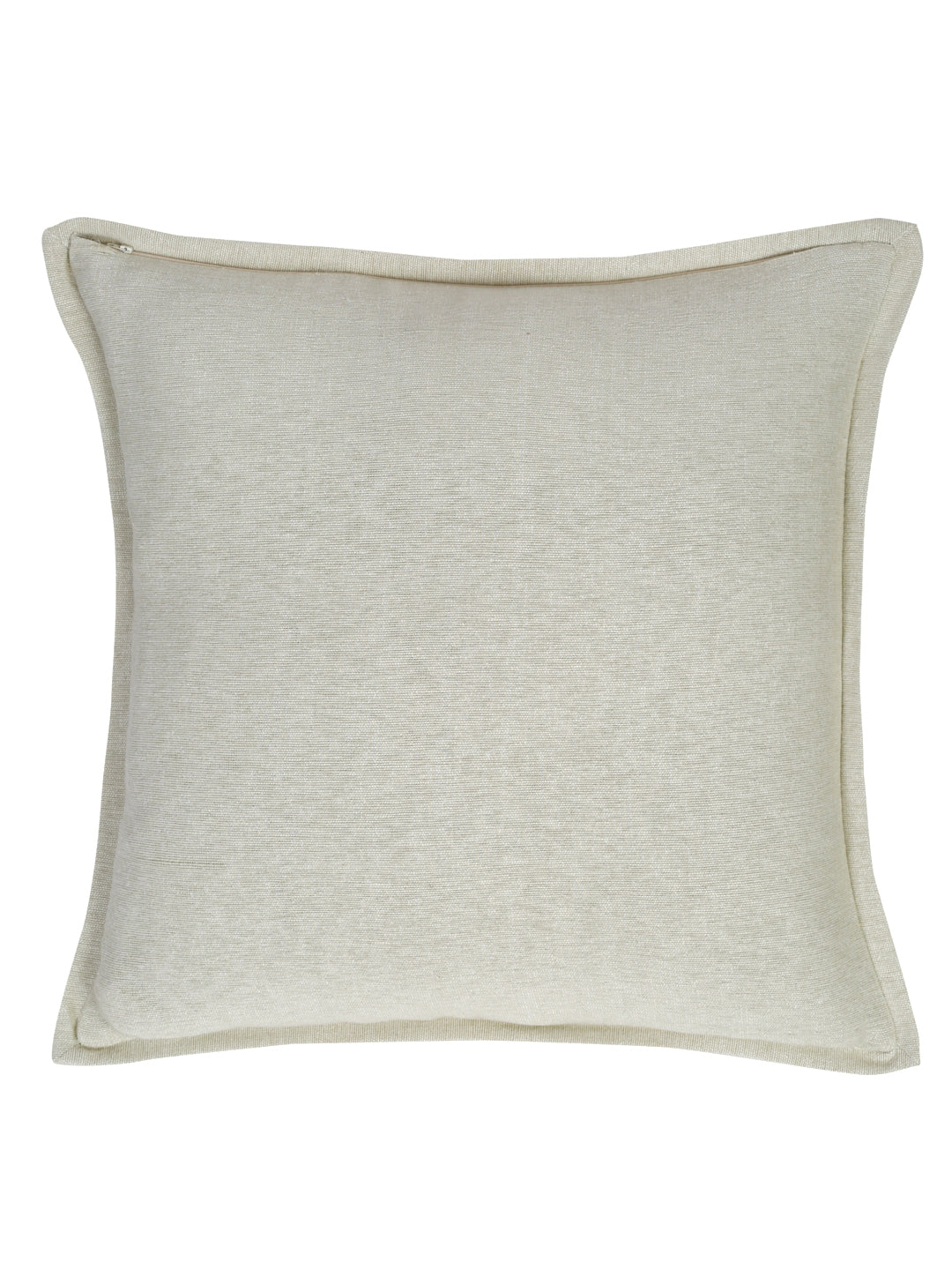 Eyda 100% Cotton Woven Sofa Cushion Covers Set of 2- 24x24 inch