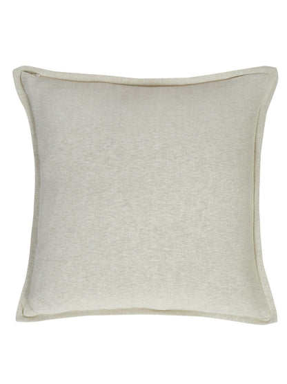 Eyda 100% Cotton Woven Sofa Cushion Covers Set of 2- 24x24 inch