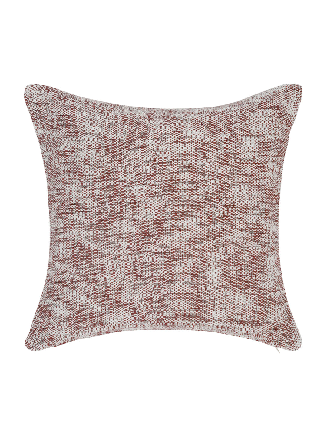 Eyda Dust Pink Cotton Textured Cushion Cover Set of 2