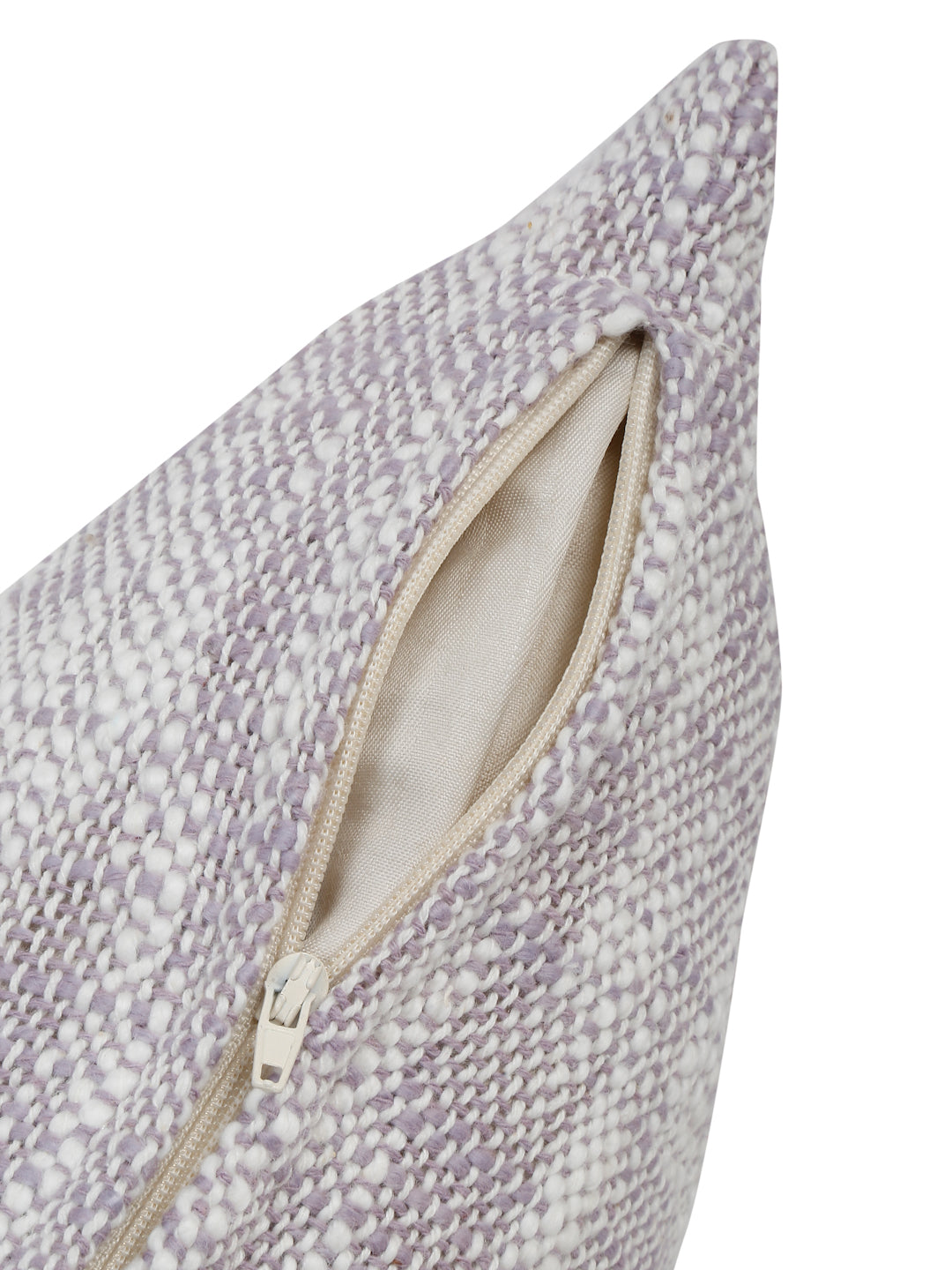 Eyda Natural Cotton Textured Cushion Cover Set of 2