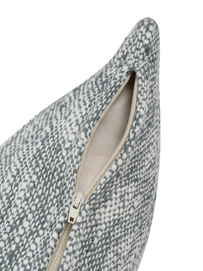 Eyda Grey Cotton Solid Cushion Cover Set of 2