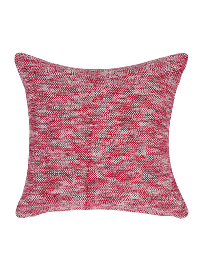 Eyda Fuchia Cotton Solid Cushion Cover Set of 2