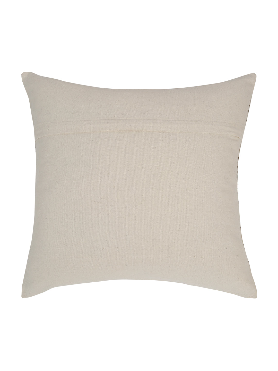 Eyda Gray Cotton Hand Block Cushion Cover Set of 2