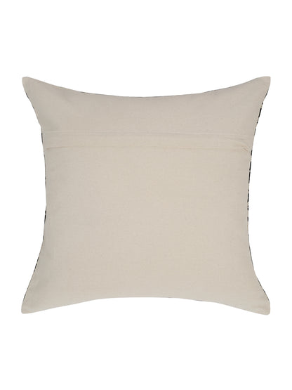 Eyda Black Cotton Hand Block Cushion Cover Set of 2