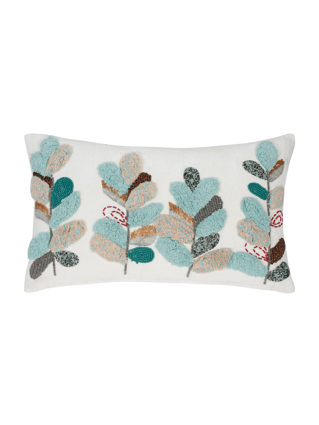 Eyda Multi Chenille Embroidered Cushion Cochr Set of 2