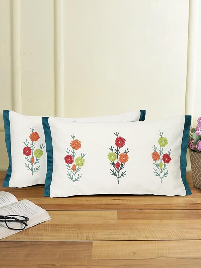 Floral Pattern Cushion Cover set of 2