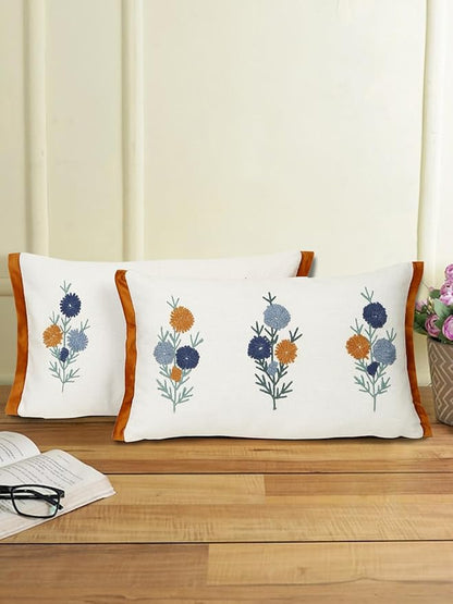 Floral Pattern Cushion Cover set of 2