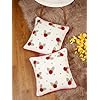 Embroidered  16X16 Cushion Cover Set of 2