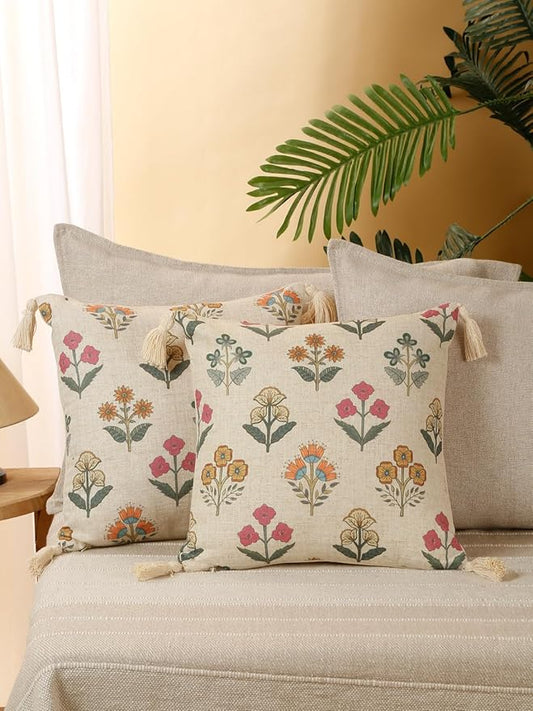 Multi Color cushion Cover Set of 2