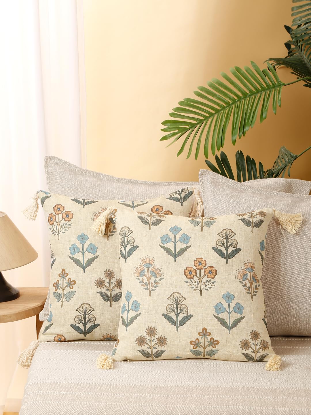 Multi Color cushion Cover Set of 2