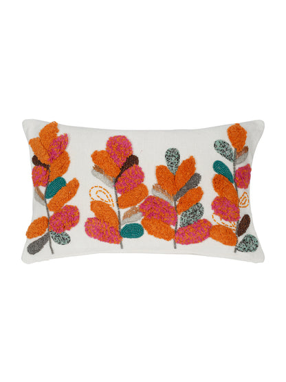 Eyda Multi Chenille Embroidered Cushion Cochr Set of 2