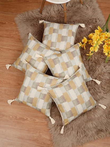 Floral Pattern Cushion Cover set of 5