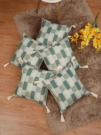 Floral Pattern Cushion Cover set of 5