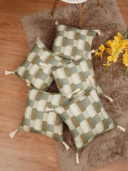 Floral Pattern Cushion Cover set of 5