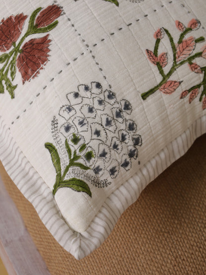 Hand Block Printed Cushion Cover