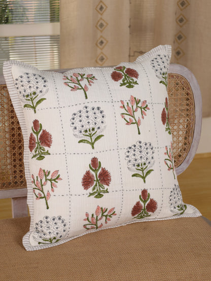 Hand Block Printed Cushion Cover