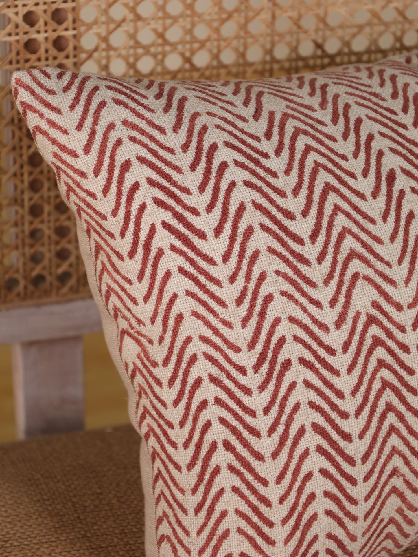 Hand Block Printed Cushion Cover