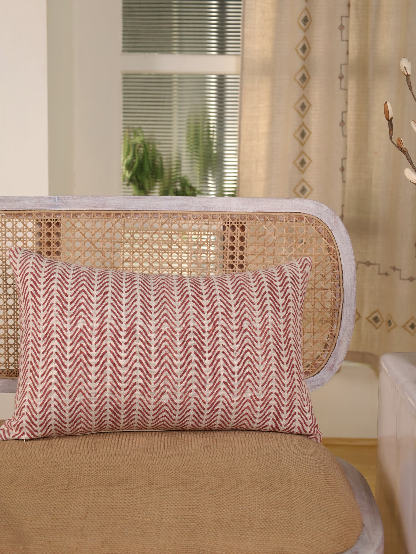 Hand Block Printed Cushion Cover