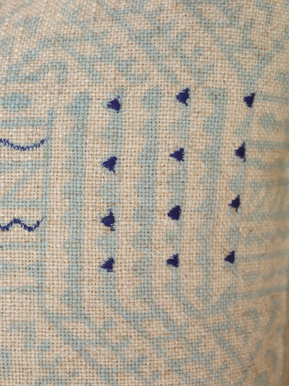 Hand Block Floral  Printed Cushion Cover