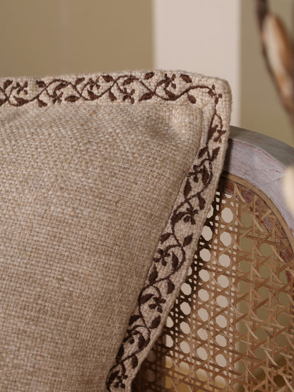 Hand Embroidred Cushion Cover