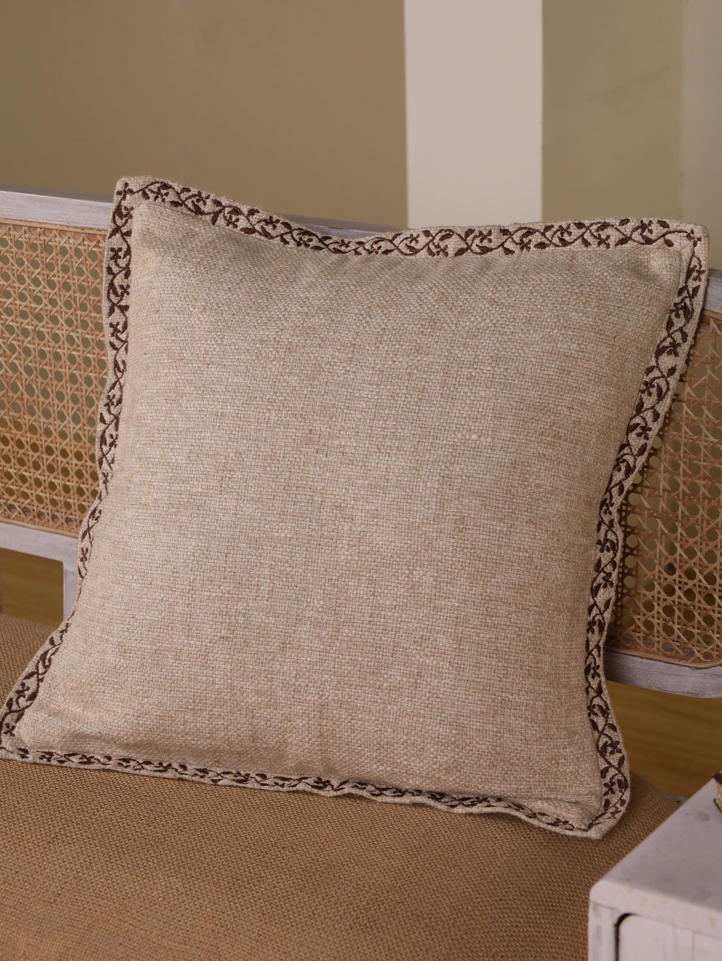 Hand Embroidred Cushion Cover