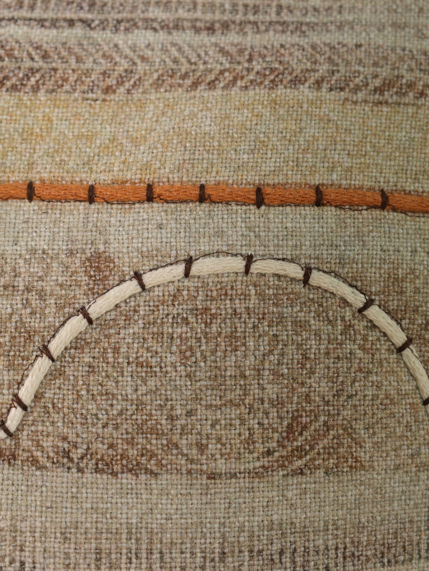 Boho Embroidered Cushion Cover