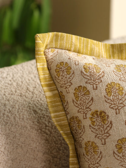 Boho Embroidered Cushion Cover