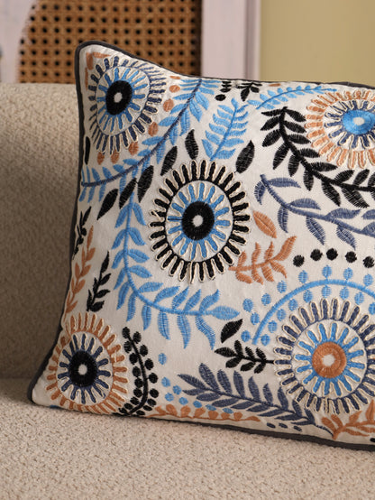 Boho Embroidered Cushion Cover