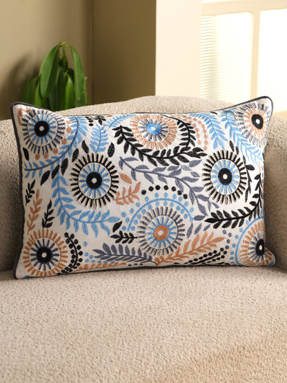 Boho Embroidered Cushion Cover