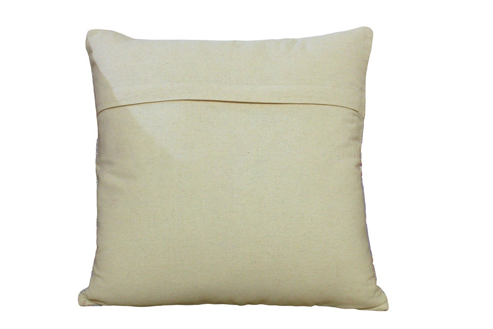 Abstract Cotton Embroidered Cushion Cover Set of 2
