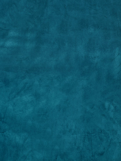 Eyda Premium Velvet Emerald Blue Color Eyelet Door Curtain- 1 Pc