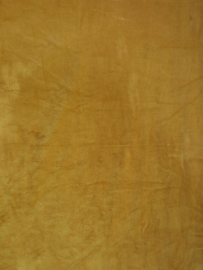 Eyda Premium Velvet Mustard Color Eyelet Door Curtain- 1 Pc