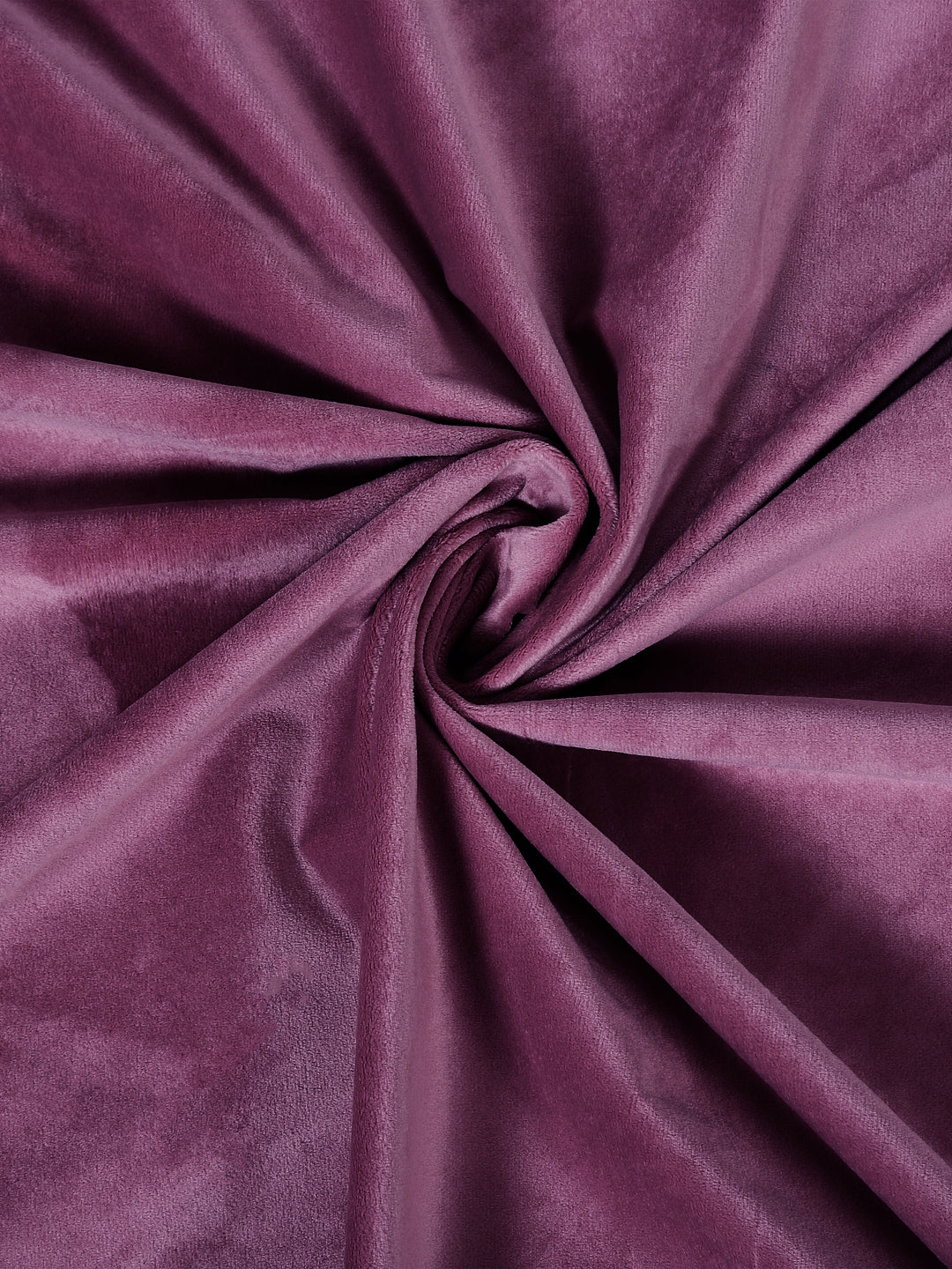 Eyda Premium Velvet Purple Color Eyelet Door Curtain- 1 Pc