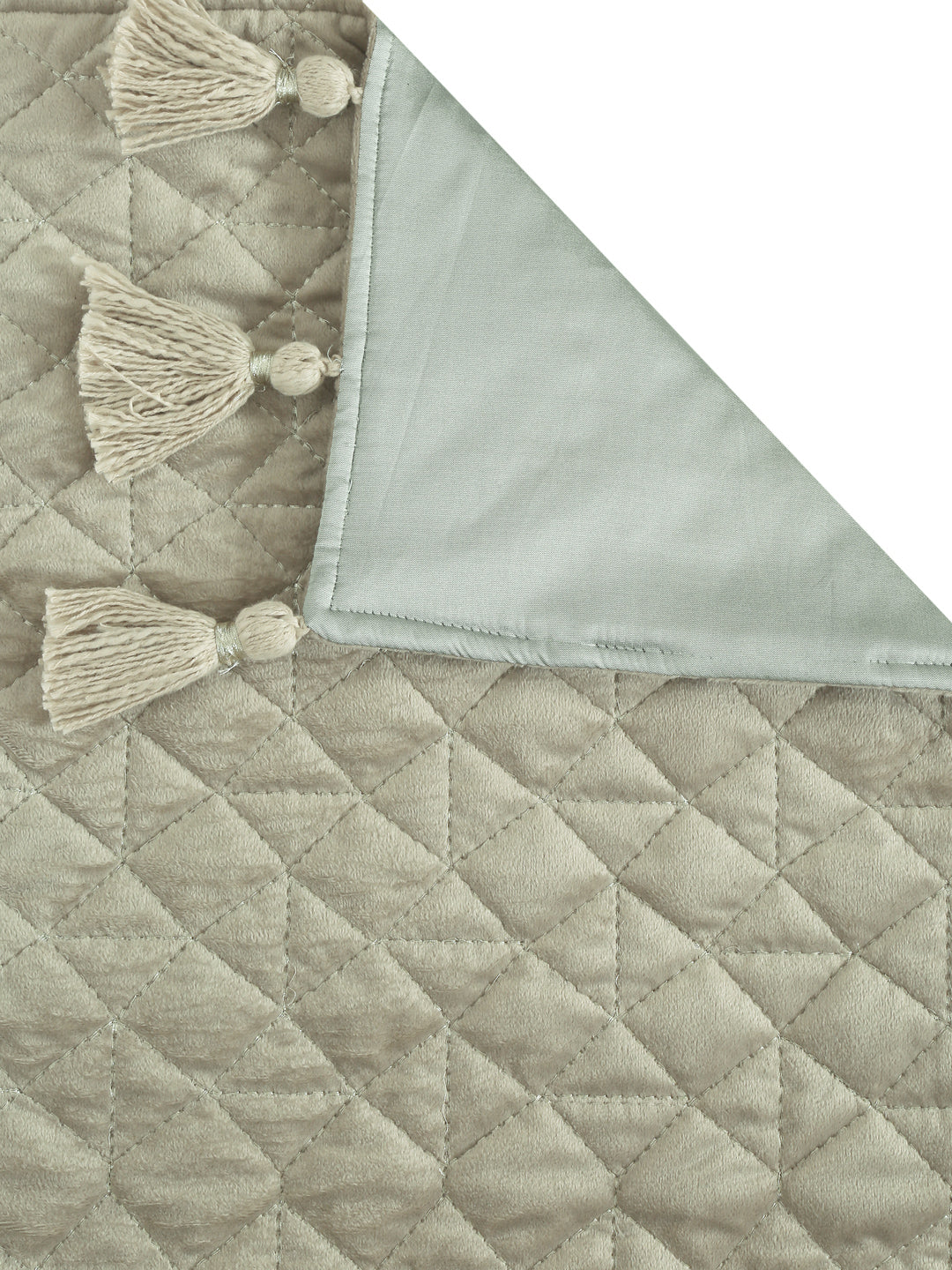 Eyda Off White Color Quilted Table Runner