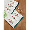 Embroidered Cotton Table Runner