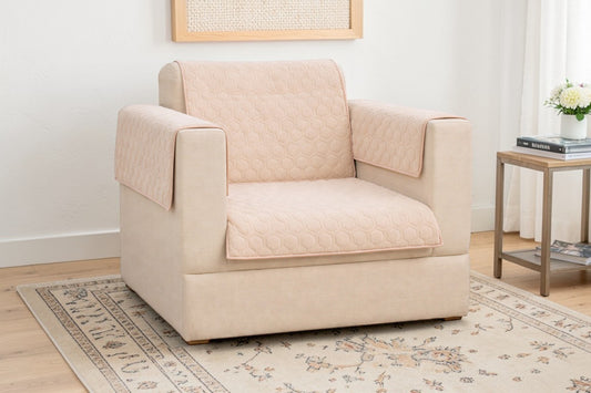 Premium Quilted Sofa Cover – Soft & Stylish Furniture Protector (1 Seater) (Copy)