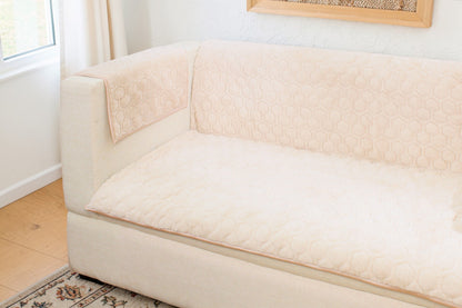 Premium Quilted Sofa Cover – Soft & Stylish Furniture Protector (1 Seater) (Copy)