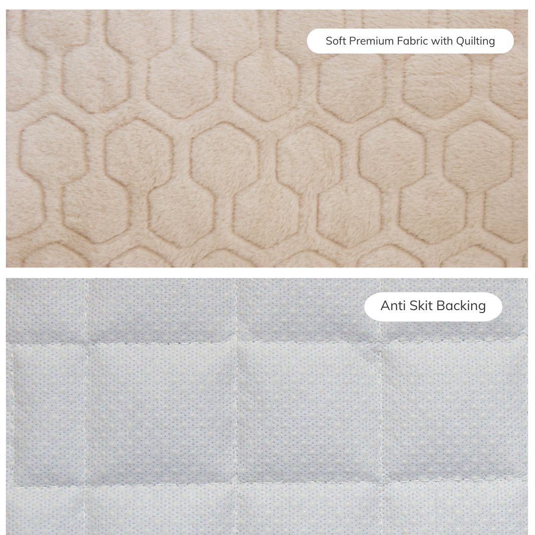 Premium Quilted Sofa Cover – Soft & Stylish Furniture Protector (3 Seater)